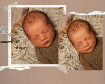Photo Editing Services - Smetverwijdering, verdwaalde haren, glans van het gezicht en bleken van tanden