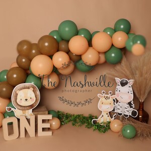 Jungle safari theme digital backdrop Download Only