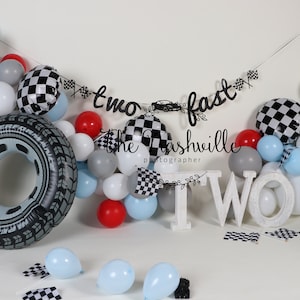 Digital background Two Fast 2nd Birthday Download Only