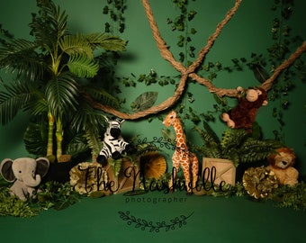Photography Background Forest Jungle Background Photography Studio Party Decoration Supplies Dessert Table Banner Green Palm Tree Live Background Cloth Background Board Photography Background Forest Jungle Background Photography Studio Party Decoration Supplies Dessert Table Banner Green Palm Tree Live Background Cloth Background Board