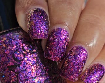 Sugar Fairy Plumdrop Nail Polish by Lacquistry 15ml/.5oz FULL SIZE