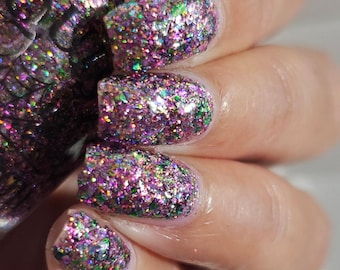 Fresh Blackberry Sprout Nail Polish by Lacquistry 15ml/.5oz