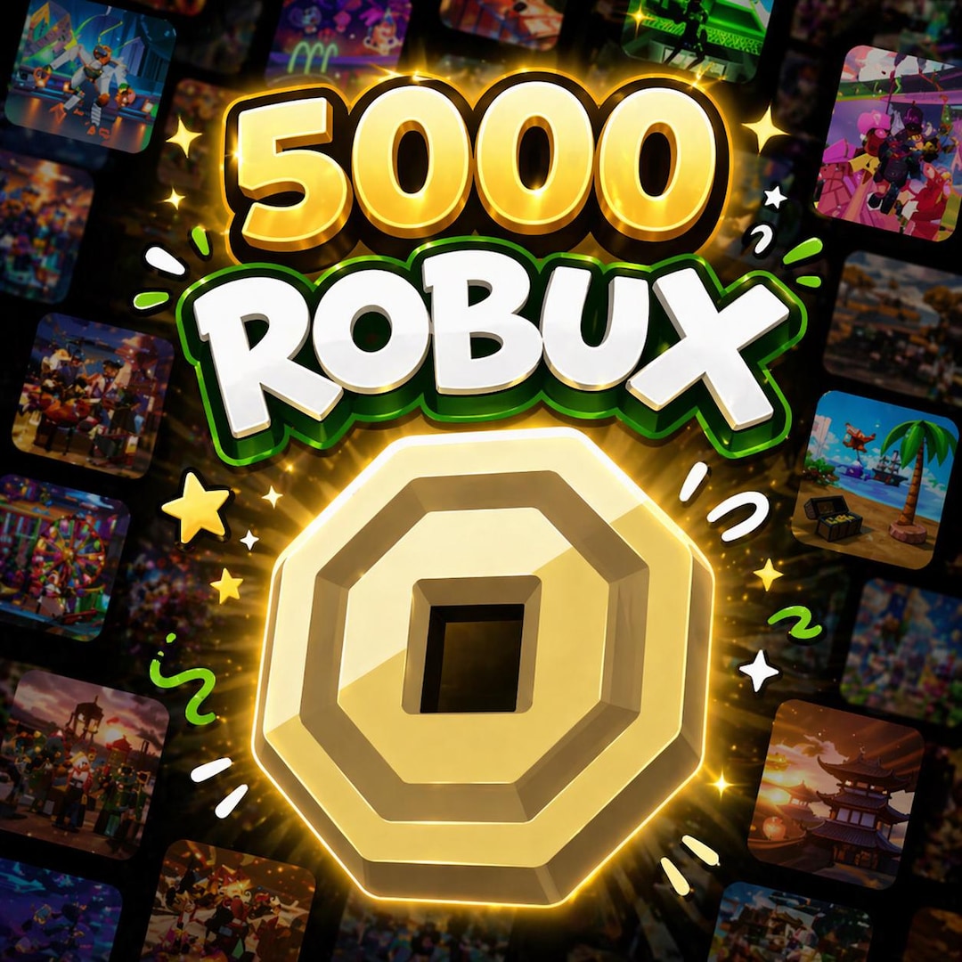 5K Robux Roblox Etsy Il Ovl3 