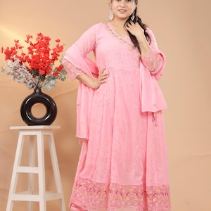 light pink eid dress Pink Color Dresses & Outfits For Eid Functions and Ramadan 2026