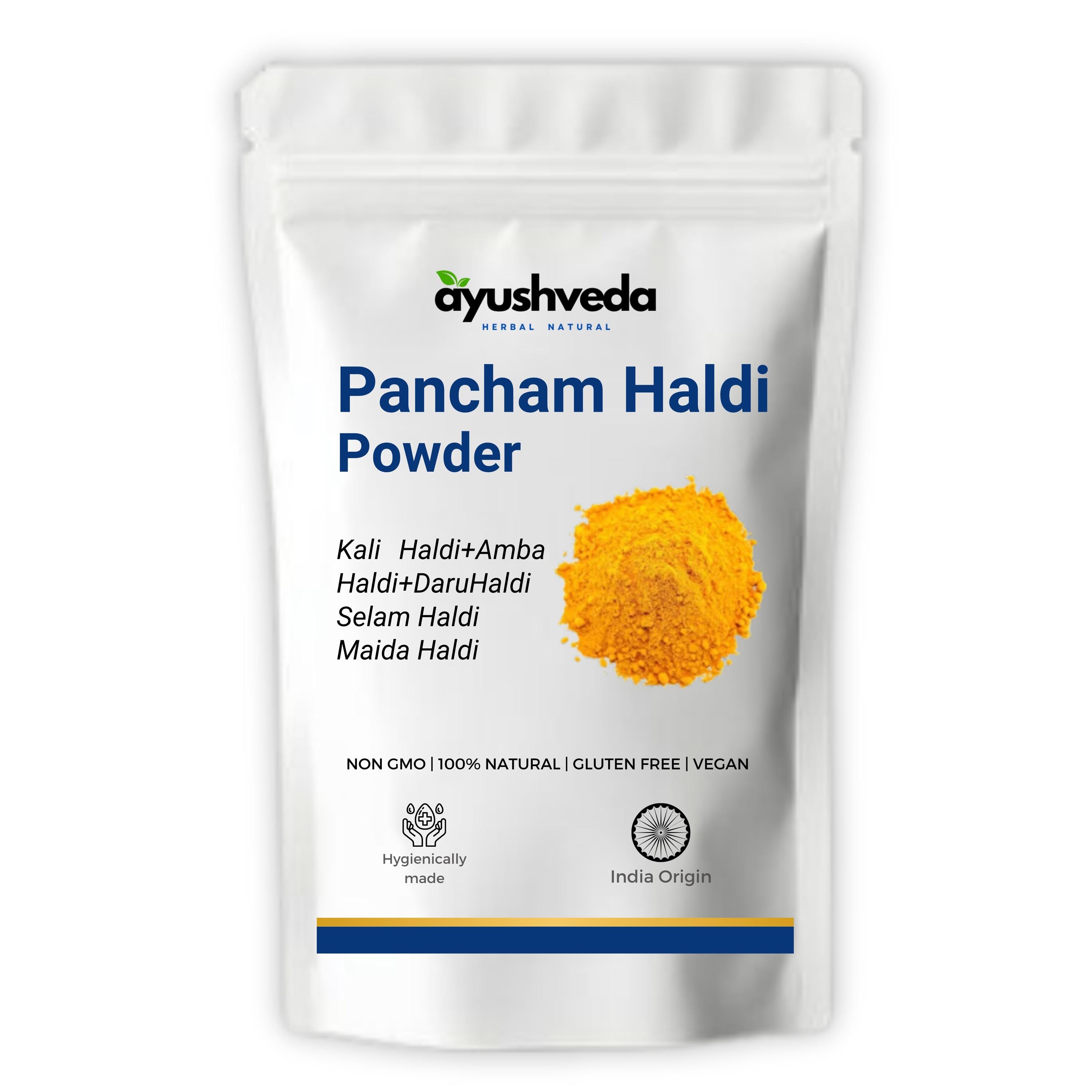 Pancham Haldi Powder | Kali Haldi | Amba Haldi | Daru Haldi | Selam ...