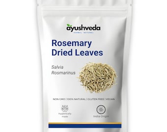 Rosemary Leaves | Salvia Rosmarinus | Gulmehendi | Whole Dried Leaves