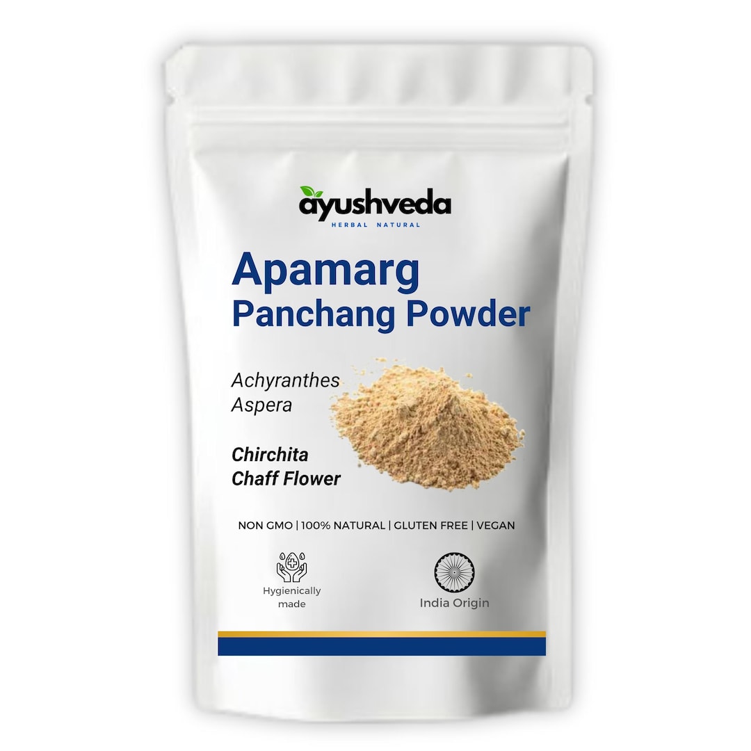 Apamarg Panchang Powder | Achyranthes Aspera | Chirchita - Etsy