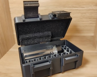 Glass Tip Case - 7-14mm with iso soak - Glass Stash