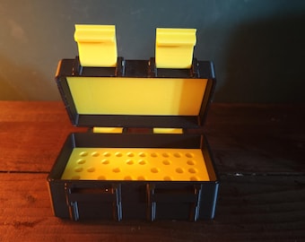 Daily carry case hex bit holder - tool storage - trinket storage