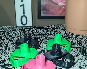 Donut pack 2n2 - 3-Size Donut Press / Hash Hole Maker  – 3D Printed Rolling Tool
