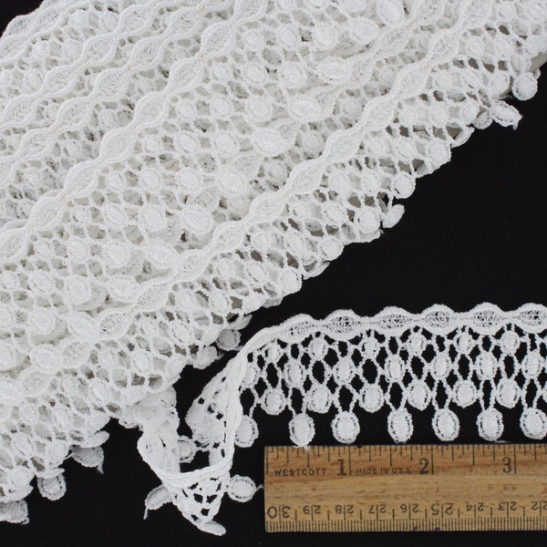 1-1/2" Venise Lace in White