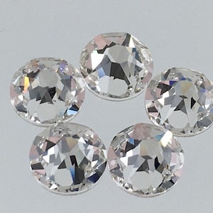 Crystal Flat Back Swavoeski Rhinestones Sizes 34SS 1/2 Gross Packages.  30SS, 20SS, 16SS, 12SS, 9SS  One Gross Packages