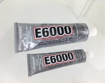 E6000 Industrial Glue by Eclectic 3.7 oz or 1 oz