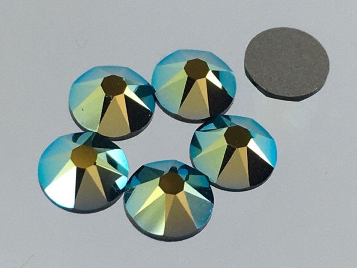 Jet AB Swarovski Rhinestones Sizes 20SS 16SS 12SS 9SS Etsy