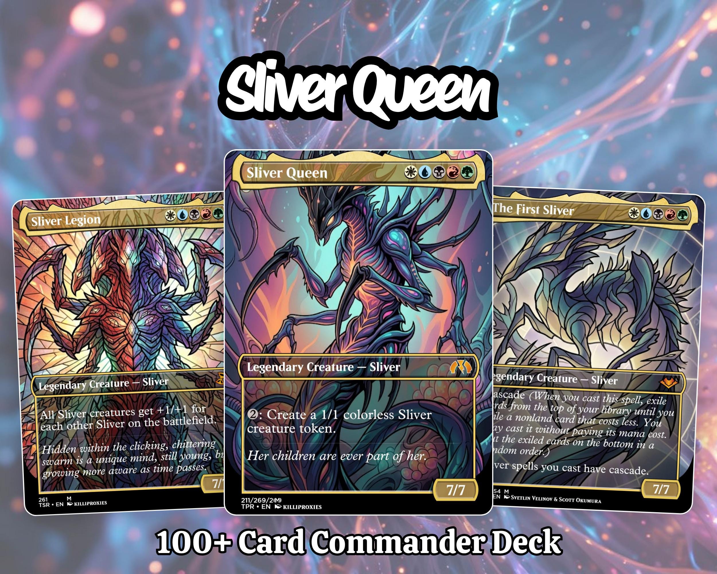 Magic the Gathering Sliver Queen - Etsy