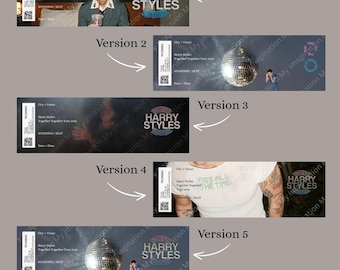 Harry Styles - Together Together Tour 2026/27 - Gepersonaliseerde concerttickets