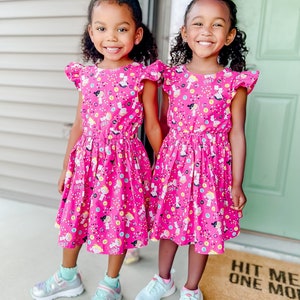 Robe scientifique pour tout-petit, robe pour fille, robe pour fille scientifique, robe STEM pour tout-petit, robe STEM pour fille, robe pour petite fille, robe BTS, robe pour science