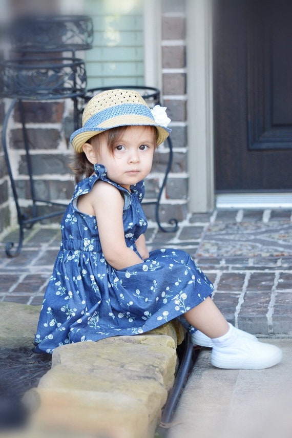 white christmas dresses 12 months vintage Oshkosh denim overalls dress main image 1