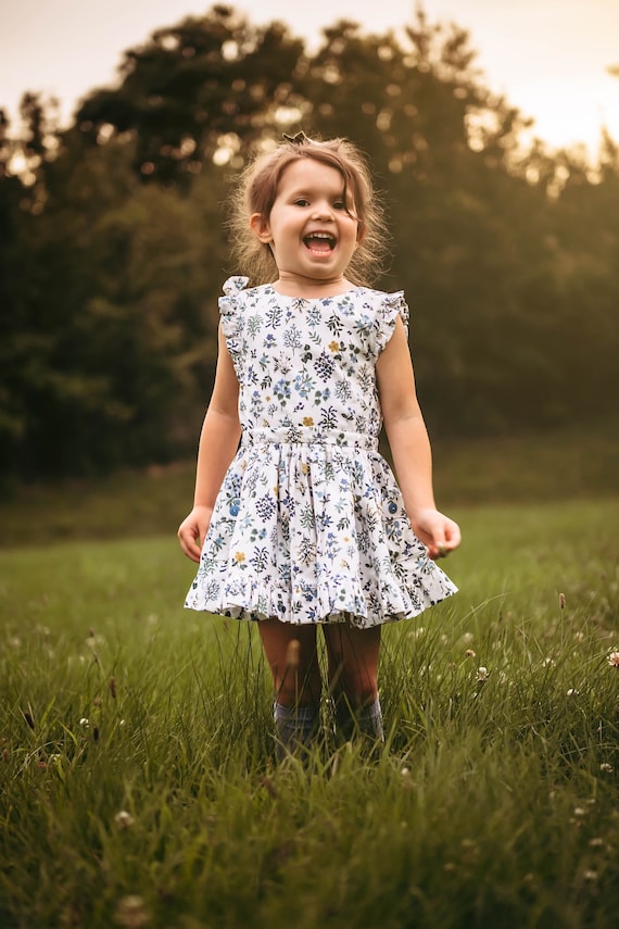 Peuter Bloemenjurk Meisjes Bloemenjurk Peuter Zomerjurk Meisjes Zomerjurk Bloemen Sundress Peuter Herfstjurk Meisjes Herfstjurk Etsy Nederland