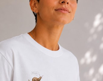Naturally Pride Shirt – LGBTQ Support Tee – Inclusive T-Shirt – Pride Month Shirt – Ally Gift – Be Yourself Shirt – Minimalist Snail Tee
