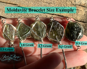 Genuine Moldavite Crystal Bracelets and Libyan Glass, Super Seven, Herkimer Diamond, Phenecite   Healing Stone,  high vibration Jewelry BR