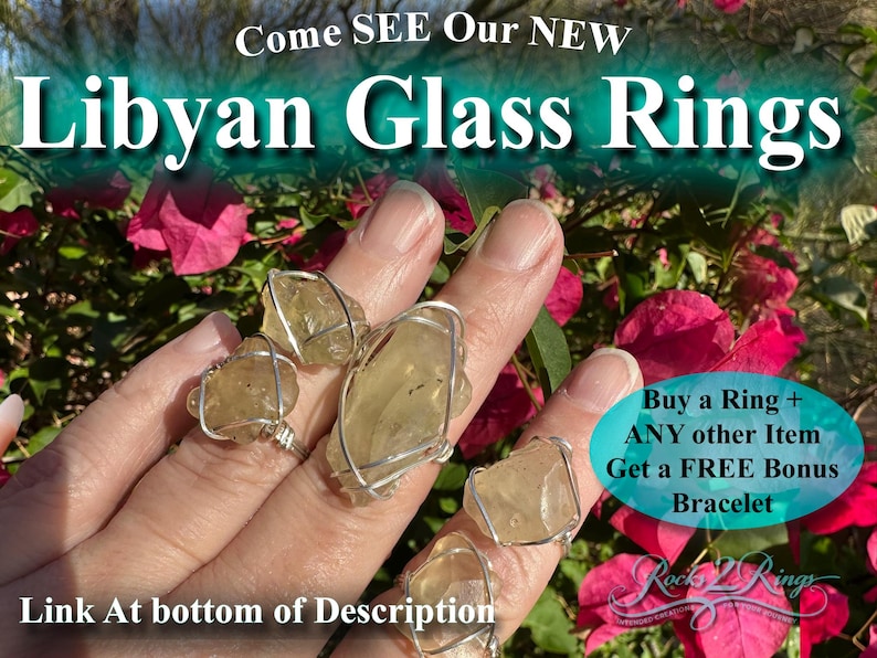 Genuine Moldavite with Libyan Desert Glass and Herkimer Diamond Pendant Necklace in Sterling Silver High Vibration Healing Jewelry MLH image 15
