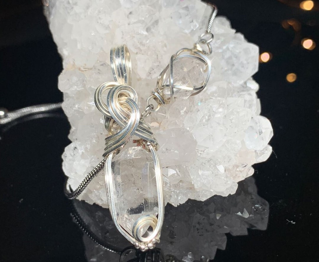 Herkimer Diamond Herkimer Diamond Necklace Herkimer Diamond
