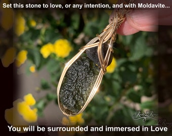 Genuine Moldavite Crystal with Rare Saffordite Necklace Pendant Czech Republic Tektite Healing Stones Jewelry G44 ZP