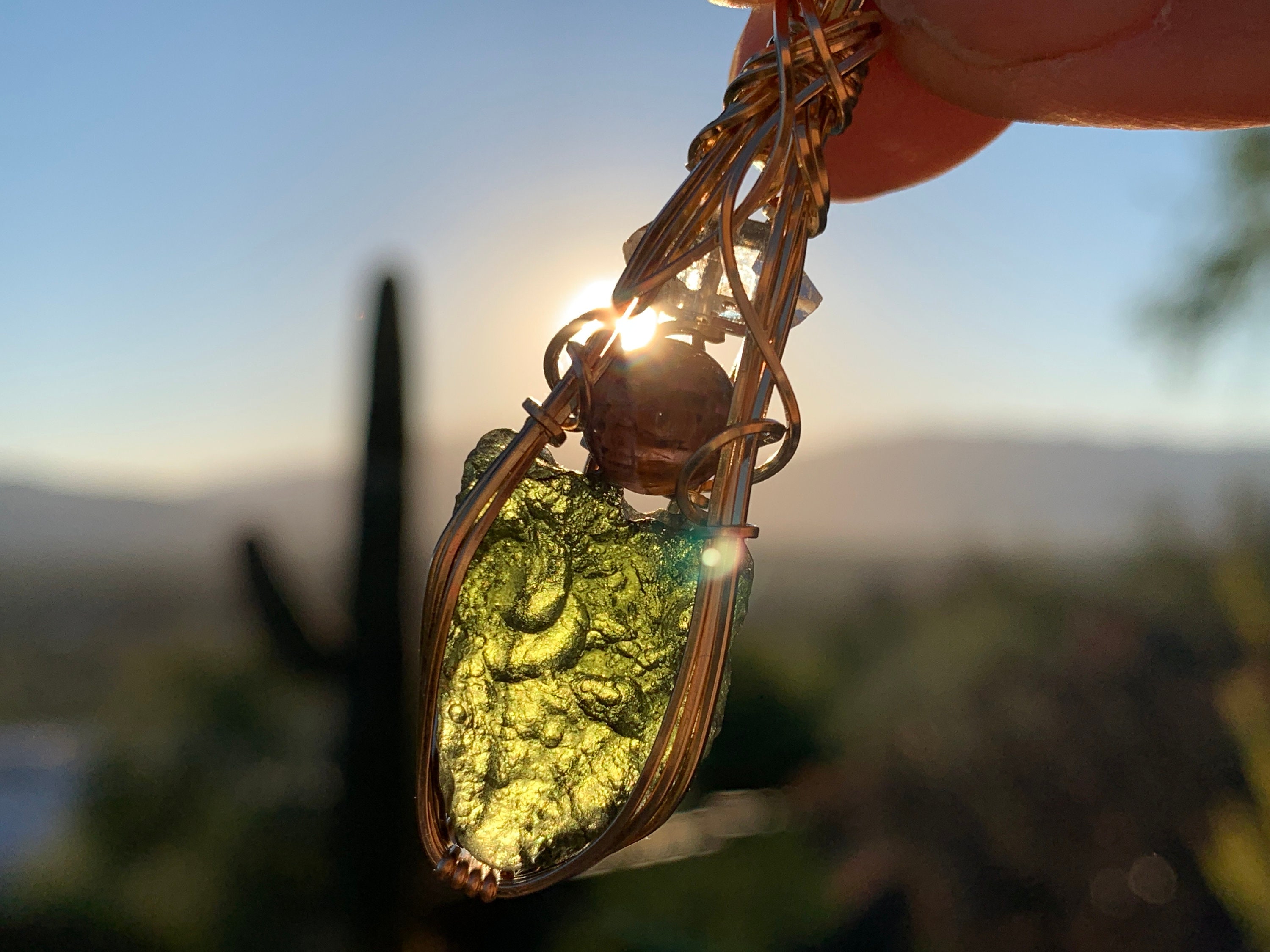 Super seven clearance crystal pendant