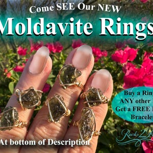 Genuine Moldavite with Libyan Desert Glass and Herkimer Diamond Pendant Necklace in Sterling Silver High Vibration Healing Jewelry MLH image 16