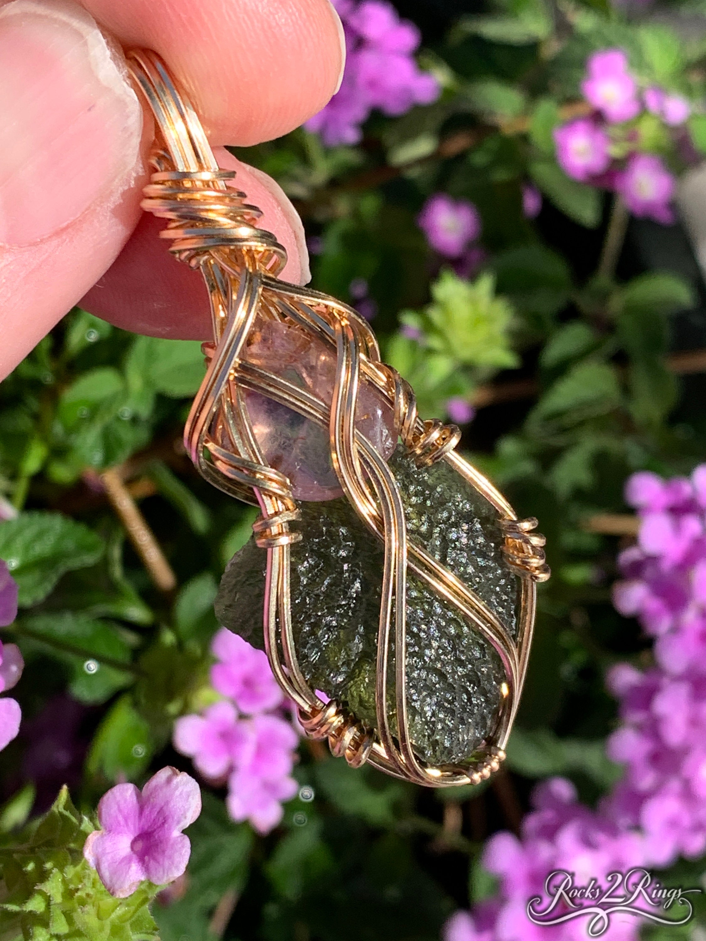 Moldavite crystal necklace deals