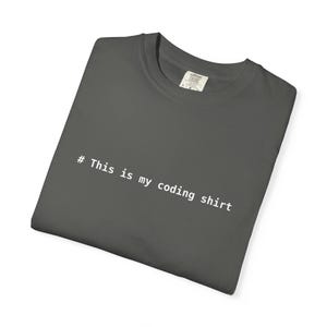 This Is My Coding Minimal Programmer Shirt image 9