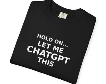 ちょっと待って、チャットさせてください。この面白いシャツ