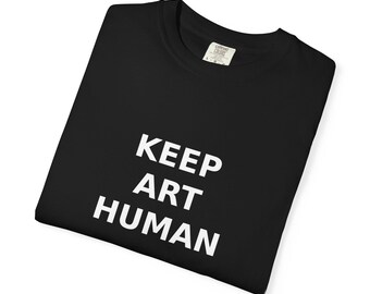 アートを人間らしく保つ 面白いクリエイティブアーティストシャツ