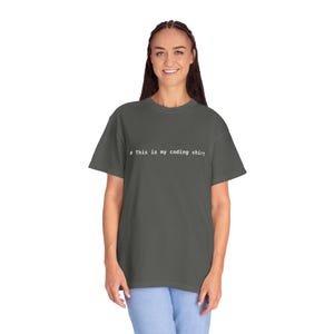 This Is My Coding Minimal Programmer Shirt image 11