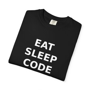 Eat Sleep Code Repeat-shirt | Programmer Lifestyle-T-shirt