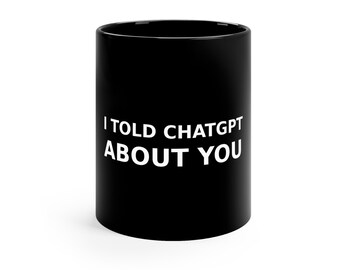 ChatGPTマグカップ｜面白いAIコーヒーカップ、テクノロジーユーモアギフト