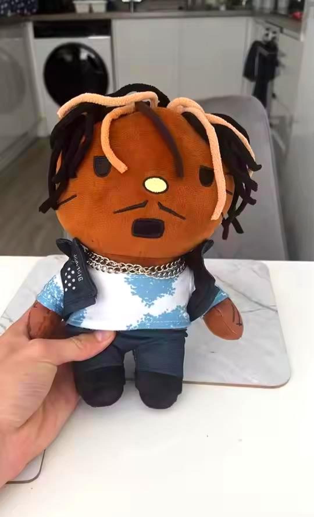 Hello Kitty Inspired Rapper Doll With Clothes, Kawaii Stuffed Animal ...