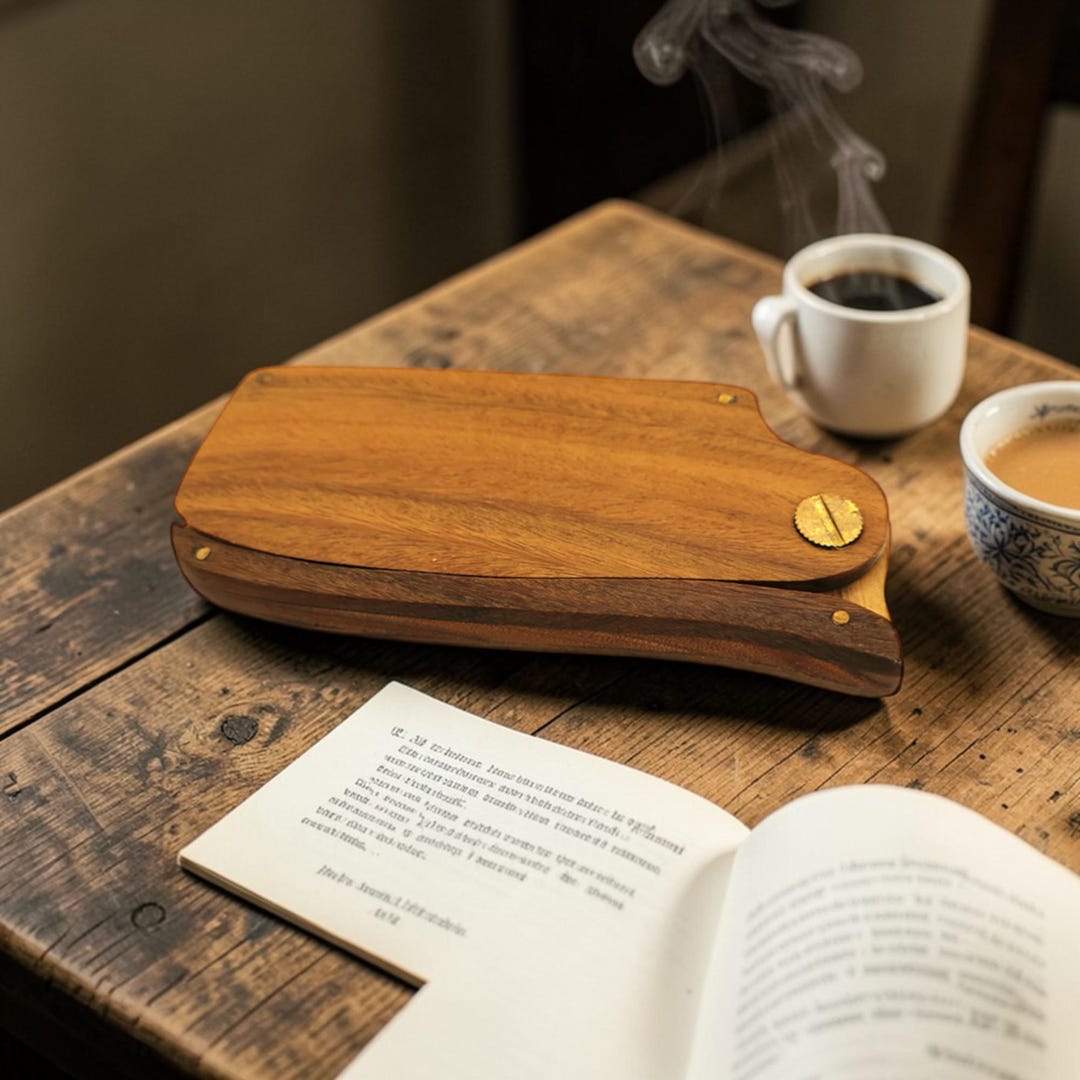 Personalized Wooden Folding Comb, Engraved Name Hair Comb, Natural ...