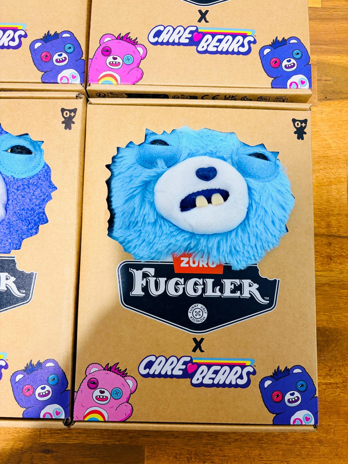 Fuggler Care Bears - Grumpy Bear Plush Figure – 22cm – Brand New - Etsy ...