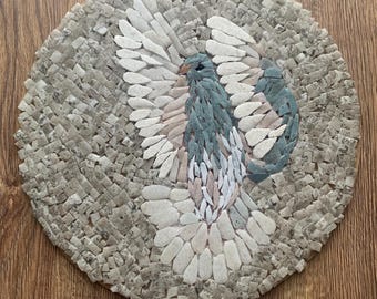 ALONE INTHE SKY glass mosaic