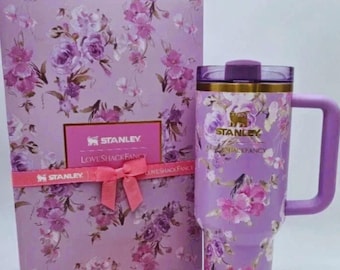 Stanley X Love Shack Fancy Cup 40 oz - Happy Thoughts Quencher Rosa Beaux Purple