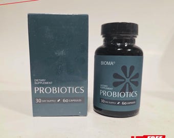 Bioma Probiotics for Digestive Health Gut Health Formula 60 Caps