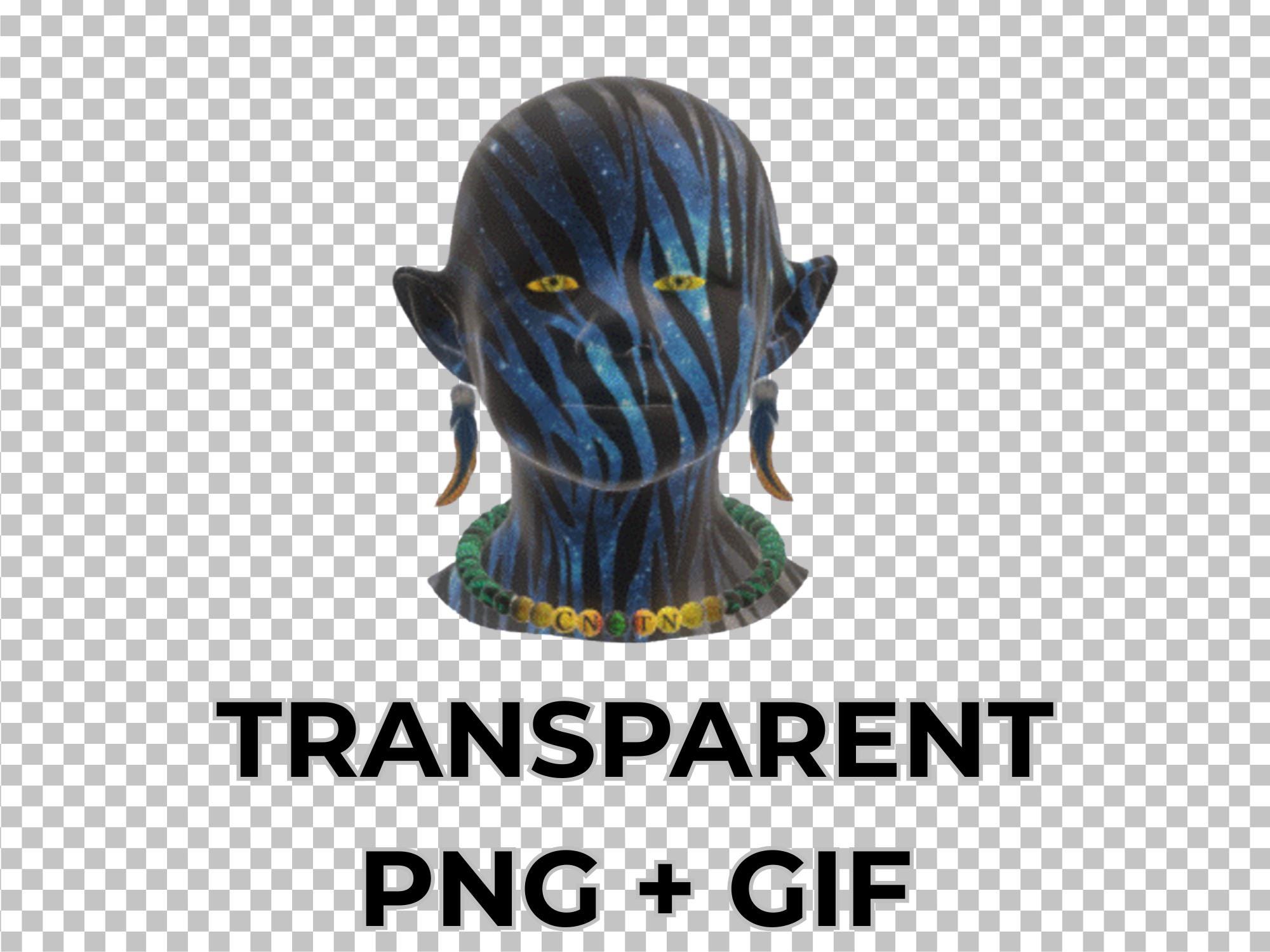 Blue Alien Avatar | Discord Twitch PFP | PNG GIF Transparent - Etsy