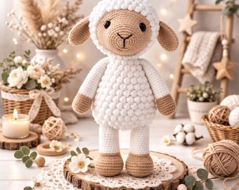 Lulu the Lamb Amigurumi Pattern
