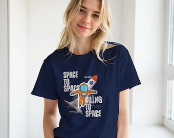 Going To Space Classic Unisex Crewneck T-shirt
