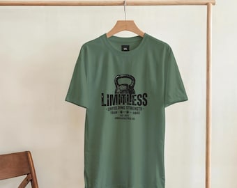 UTL // Limitless GYM Heavyweight Unisex Crewneck T-shirt