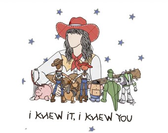 Toy Story TS PNG, Western Disney Apparel, Funny Cowboy Graphic Shirt, Retro Country Music Gift