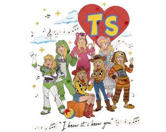 Vintage Toy Story 5 PNG, Toy Story 5 Png, TS, WDW Disneyland Family Vacation 2026 Trip, Disney Pixar Fest, Jessie png