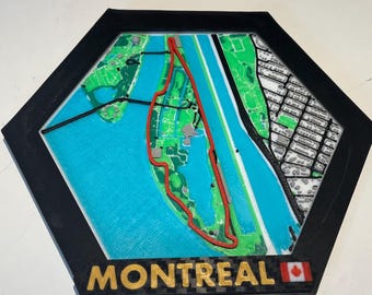 F1 Circuit - Montreal - Canada - Multicolour Models